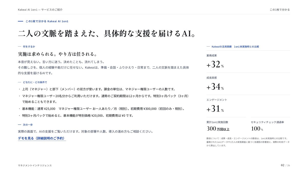 資料の 2 ページ目